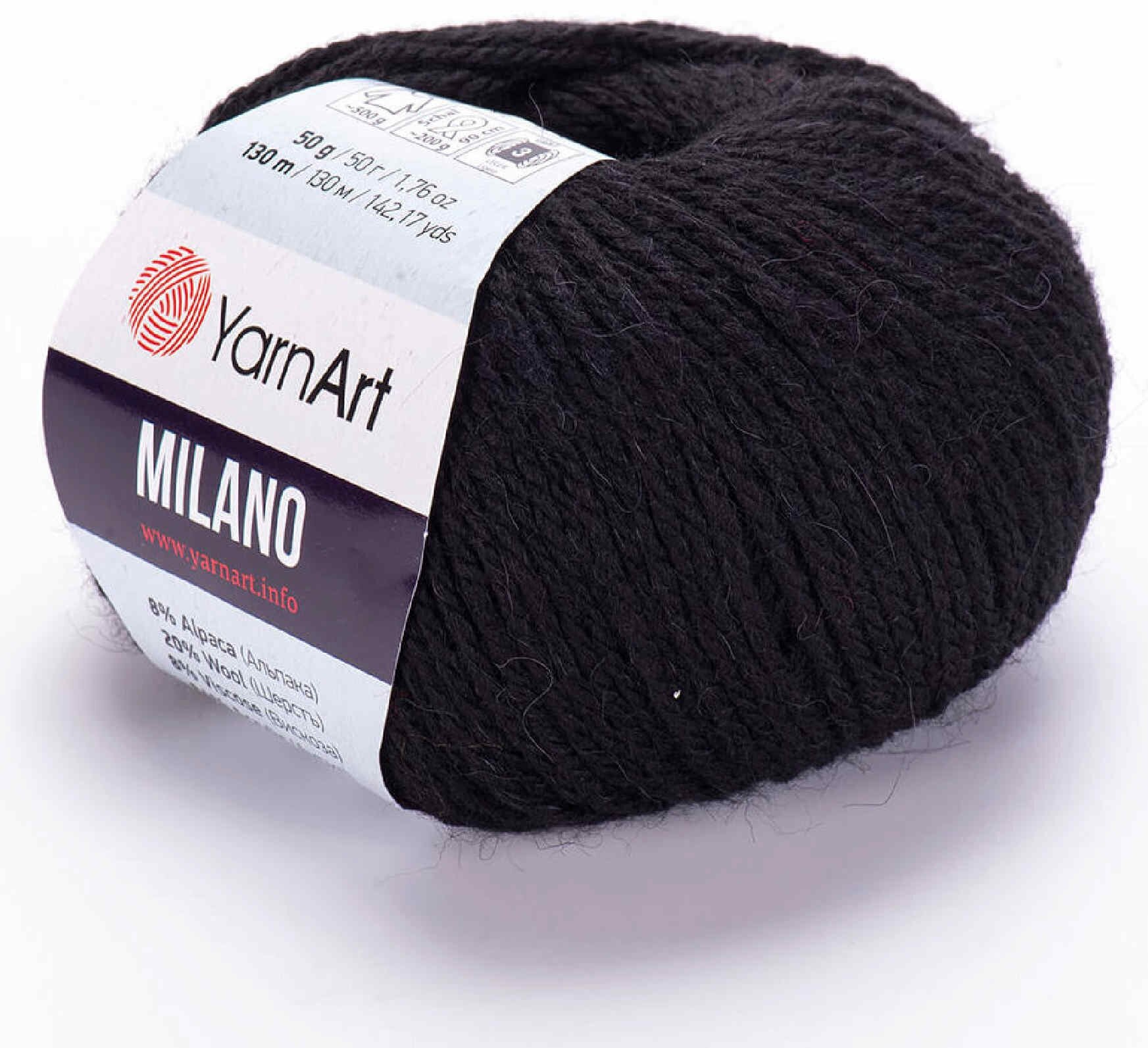 Пряжа YarnArt Milano 20 % шерсть 8 % альпака 64 % акрил 8 % вискоза 50 г