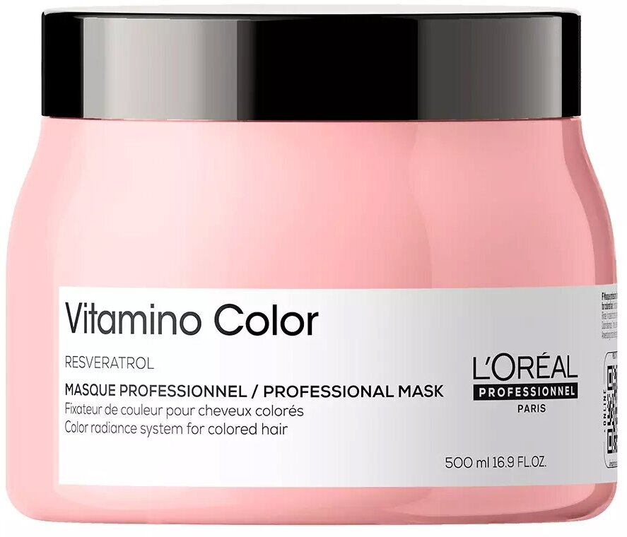 Маска LOREAL PROFESSIONNEL Vitamino Color для окрашенных волос, 500 мл