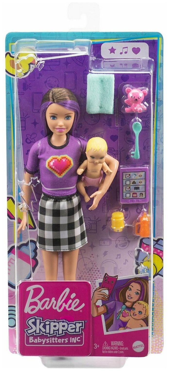 Стоит ли покупать Набор Barbie Няня Скиппер, GRP11? Отзывы на Яндекс Маркете