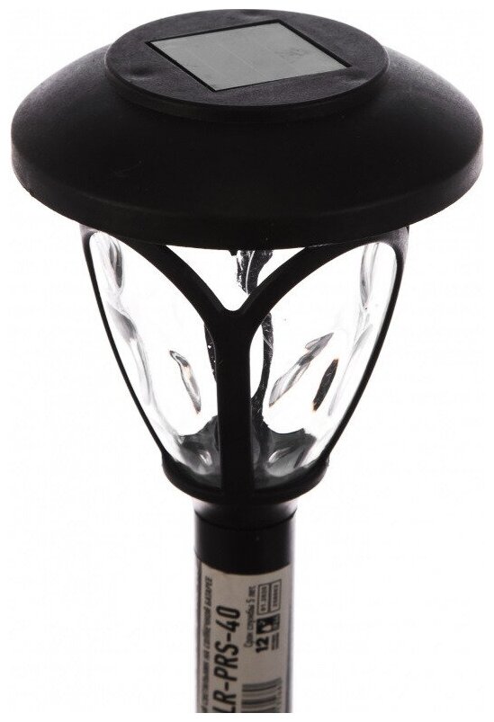 Светильник садовый Lamper ламп.:1шт светодиод.лампа солнеч.бат. черный - фото №18