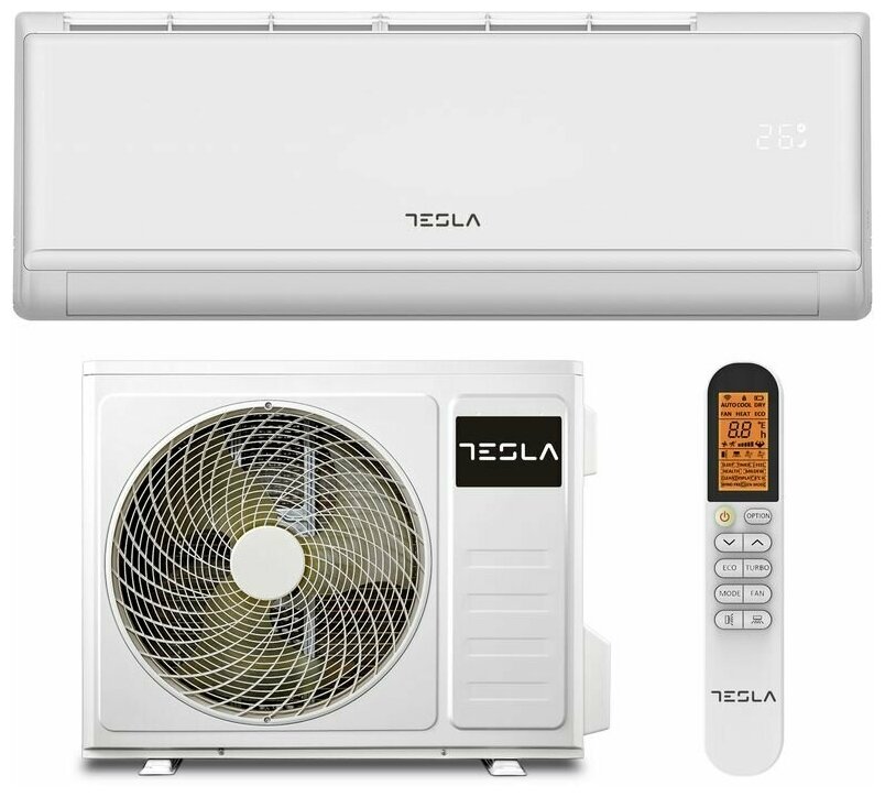 Настенная сплит-система Inverter Tesla TT68EXC1-2432IA, R32, 24000BTU, A++/A+ - фотография № 1