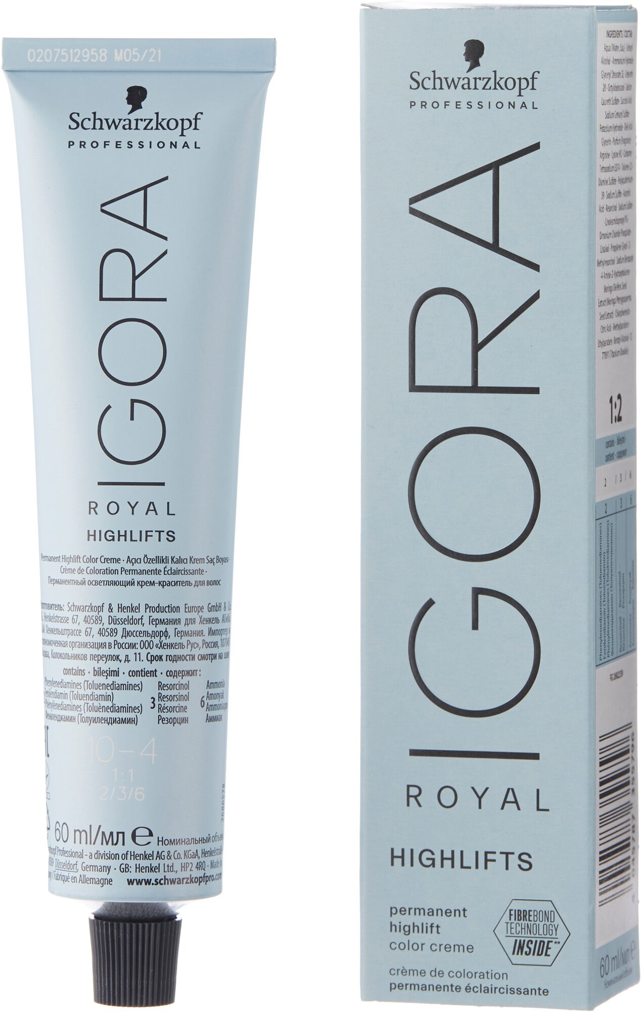 IGORA ROYAL Краска 10-4 NEW!!! Экстра-светлый блондин бежевый