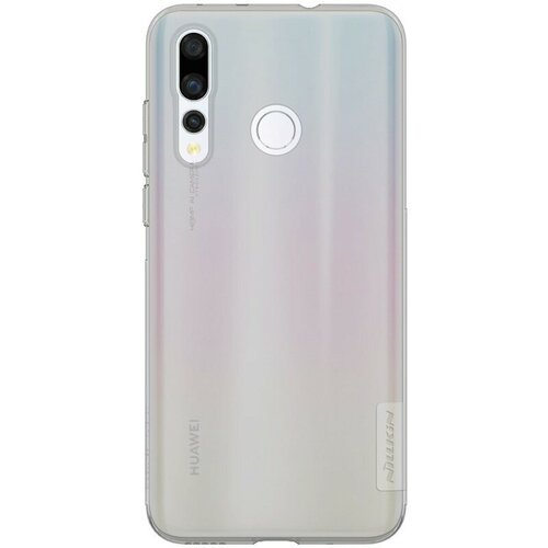 Накладка силиконовая Nillkin Nature TPU Case для Huawei Nova 4 прозрачно-черная fashion zodiacal pattern soft tpu 6 3for huawei nova 3 case for huawei nova 3 phone case cover