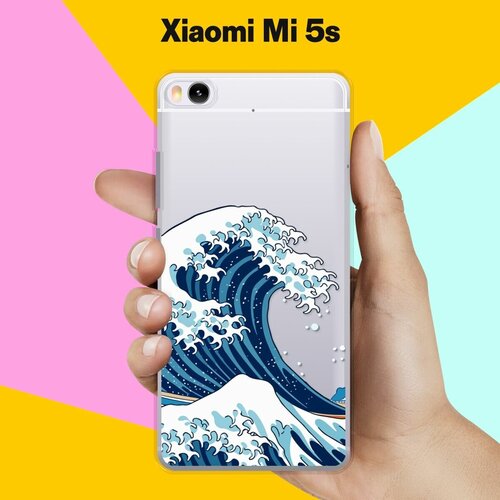 пластиковый чехол розовый коллаж на xiaomi mi5 сяоми ми 5 Силиконовый чехол на Xiaomi Mi 5s Волна / для Сяоми Ми 5 с