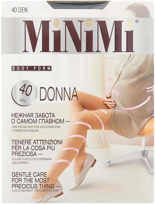 Колготки  MiNiMi Donna 40 размер 2, nero