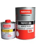 Грунт Novol Protect300 Акриловый 4+1 Белый Ms (1л) C Отвердителем (0.25л) - изображение