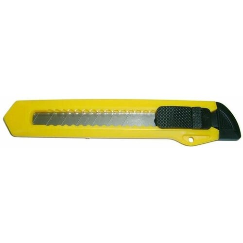 Нож SKRAB 18 мм, сегмент, пластик корпус, 26710 нож для графических работ workpro с отламывающимися лезвиями 30град 9мм wp212020