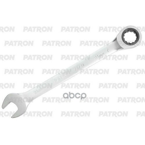 Ключ Комбинированный Трещоточный, 21 Мм PATRON арт. P-75721