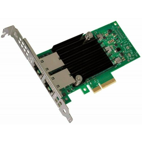 Сетевая карта Intel X550-T2 X550T2BLK PCI-Express 3.0 среда передачи данных кабель 10Gb/s