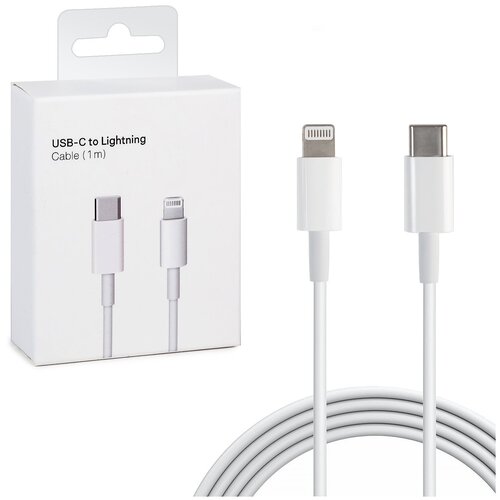 Lightning Data Кабель USB - для Apple iPhone, iPod и iPad 1 м, Белый