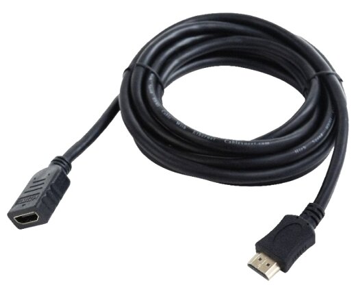 Удлинитель Cablexpert CC-HDMI4X-6, 1.8 м, 1 шт., черный