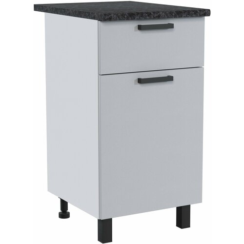 Софт РСЯ1-50 500*440*830мм Серый Софт фактурный (Столешница Кастилло темный)