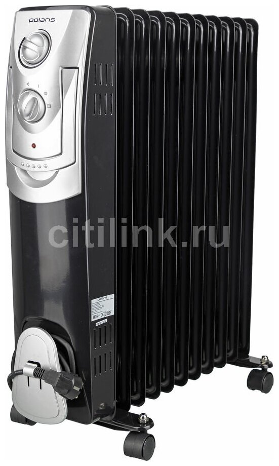 Радиатор масляный Polaris PRE M 1125 2500Вт черный - фотография № 4