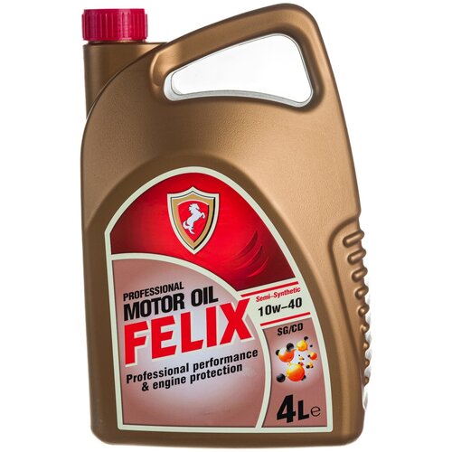 Felix Felix 10w-40 (Sg/Cd) П/Синт. 4л. Масло Моторное Всесезон