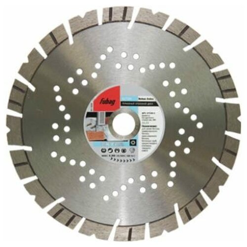 fubag диск алмазный fubag keramik pro 150 25 4 13150 4 Алмазный диск Beton Extra (300х25.4 мм) FUBAG 37300-4
