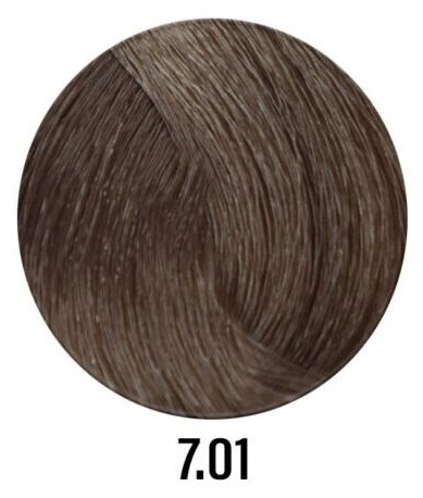 PUNTI DI VISTA Nuance Краска для волос с церамидами 7.01 средне-пепельный блонд, 100 мл