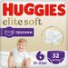 Подгузники-трусики Huggies Elite Soft 6 15-25кг 32шт х 2шт