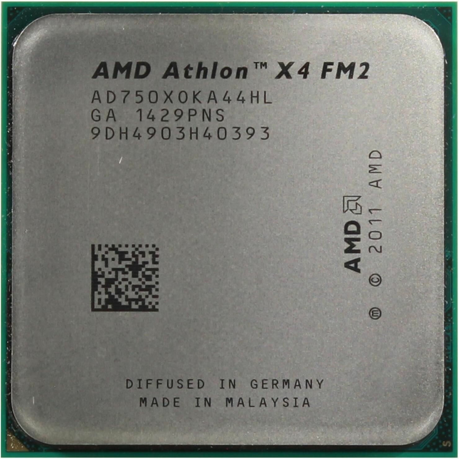 Процессор AMD Athlon X4 750 Richland FM2 4 x 3400 МГц