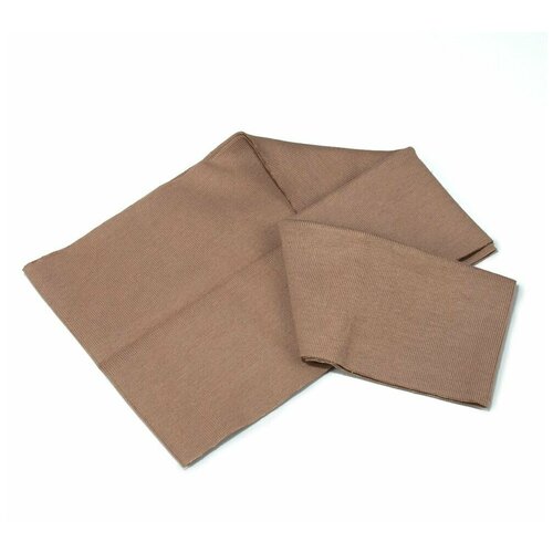 Кромка трикотажная (подвяз), большая, цвет ореховый, 128-007