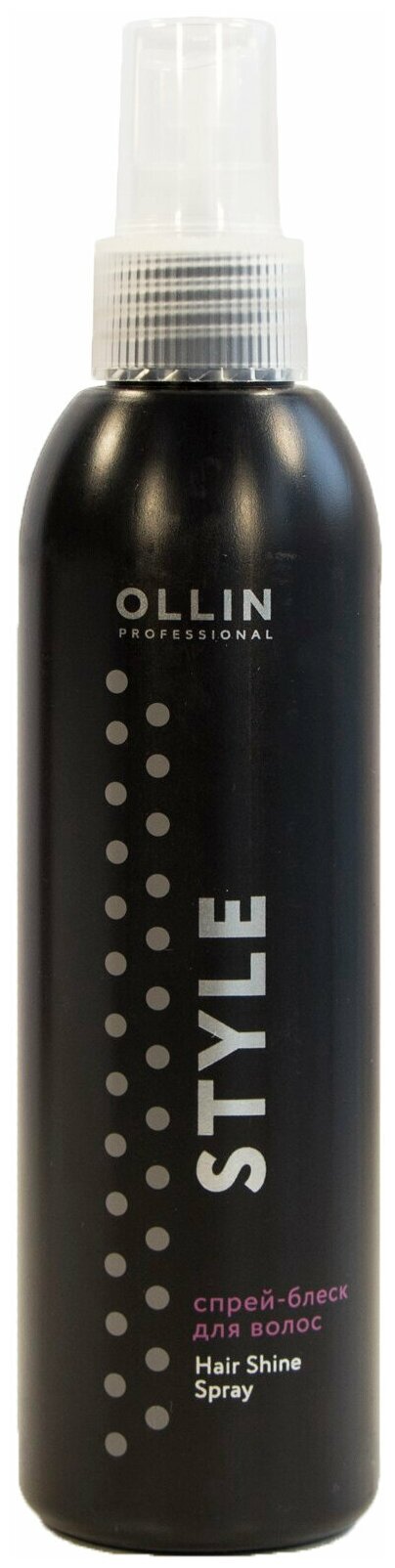 OLLIN Professional Спрей-блеск для волос, 220 г, 200 мл