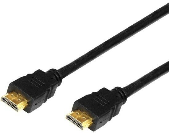 Cactus кабели CS-HDMI.2.1-3 Кабель аудио-видео HDMI m HDMI m 3м. Позолоченные контакты черный