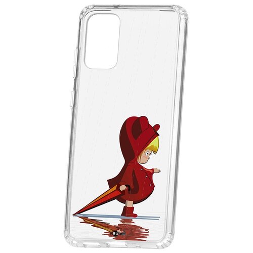 фото Чехол samsung s20 plus kruche print девочка с зонтом кruче