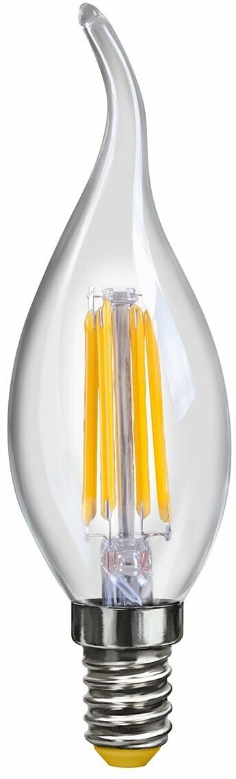 Светодиодная лампа Gauss LED Filament Свеча на ветру dimmable E14 5W 420lm 2700K