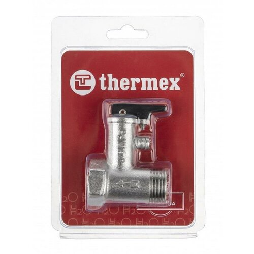Клапан предохранительный 1/2' Thermex, 8 бар, с ручкой фильтр умягчающий для водонагревателей 1 2 unicorn для водонагревателей fmp2p3v polifos