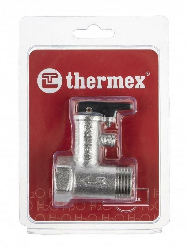 Клапан предохранительный 1/2' Thermex 8 бар с ручкой