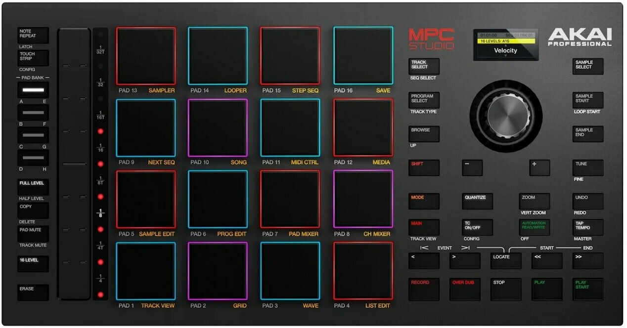 Контроллер midi-контроллер Akai Professional MPC Studio 2