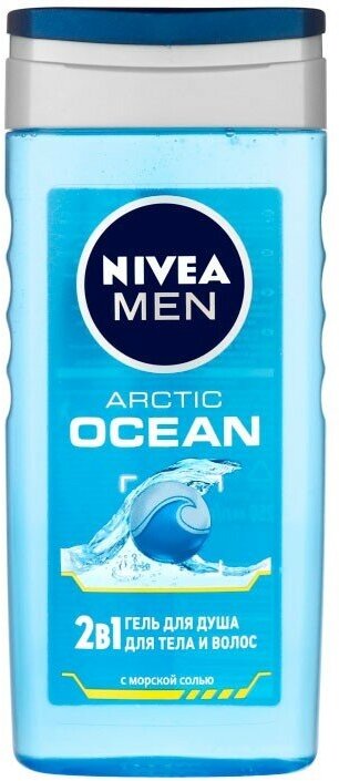 Гель для душа мужской NIVEA MEN 2в1 