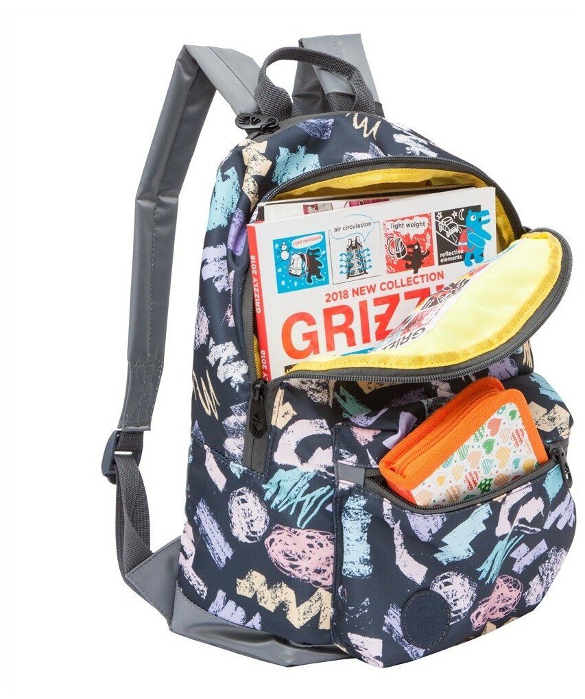 Рюкзак (штрихи) (RX-023-5) Grizzly - фото №10