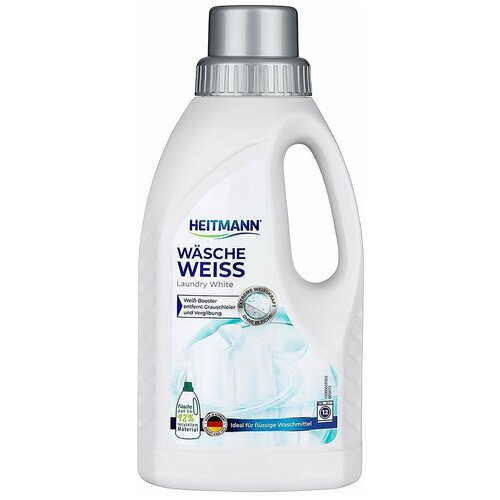 Heitmann / Отбеливатель Wasche Weiss для белого белья 500мл 3 шт