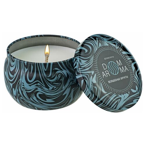 Свеча ароматическая Dom Aroma Волшебные фрукты 1114-vol