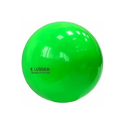 Мяч для художественной гимнастики однотонный, d=19 см (зеленый)