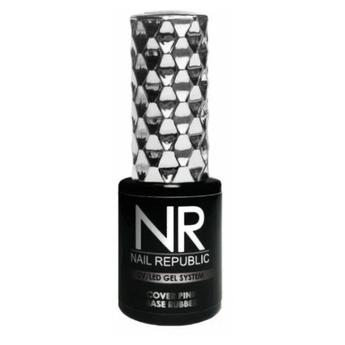 Nail Republic Базовое покрытие Cover Base Rubber, 008/1, 10 мл