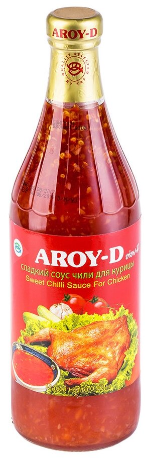 Сладкий соус чили для курицы Aroy-D 920 г