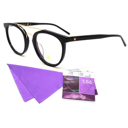 Очки V.EYEWEAR с линзами GLANCE -5.00 РЦ 62-64 мод. 3013 Цвет 1