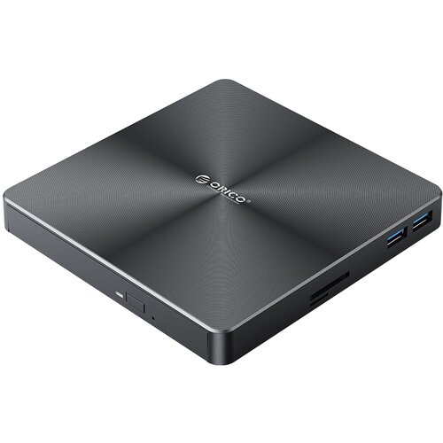 внешний дисковод оптический привод usb 3 0 type c на cd dvd 2 usb micro usb sd разъем tf slot черный cd rom dvd ром cd ром Оптический привод ORICO ORHU3-02