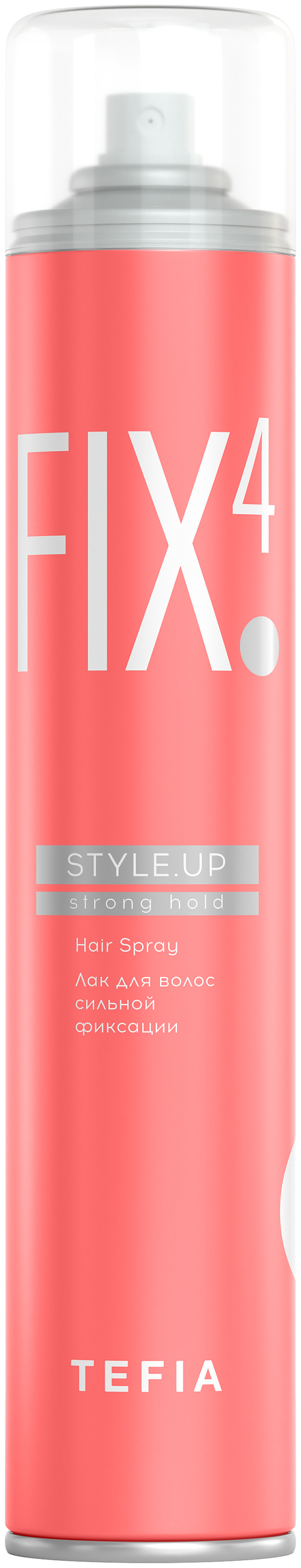 Tefia Style.Up лак для волос Hair Spray Strong Hold, сильная фиксация, 500 мл