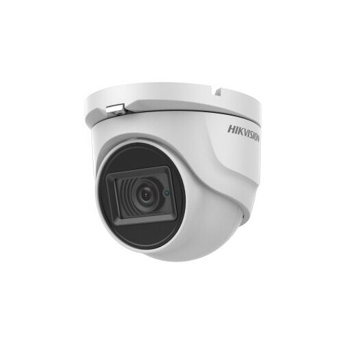 Камера видеонаблюдения Hikvision DS-2CE76H8T-ITMF 28-28мм HD-CVI HD-TVI цветная Белая 638400₽
