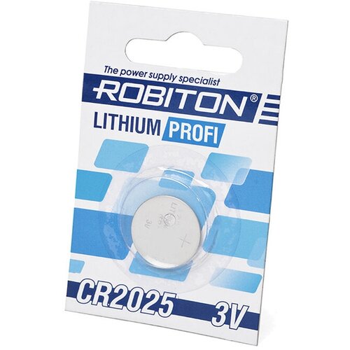 Батарейка ROBITON Lithium Profi CR2025, в упаковке: 1 шт.