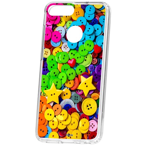 фото Чехол на хонор 9 lite kruche print пуговки кruче