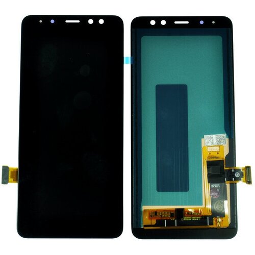 Дисплей (LCD) для Samsung SM-A530F Galaxy A8(2018)+Touchscreen black In-Cell (с рег подсветки) чехол клатч mypads portafoglio magnetico для samsung galaxy a8 2018 sm a530f