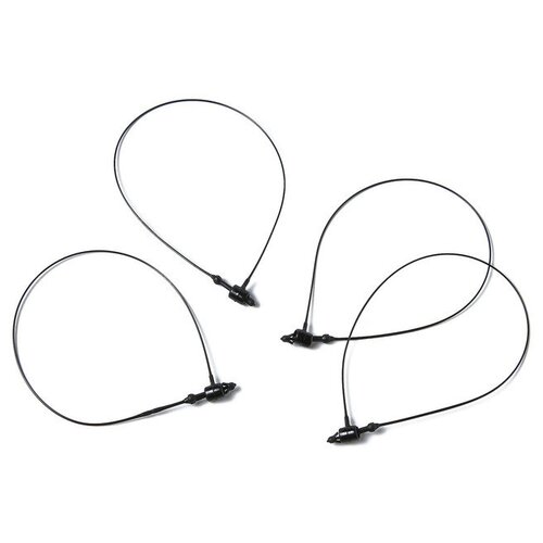 Стяжка пластиковая L13 цвет чёрный набор 1000 штук 470₽