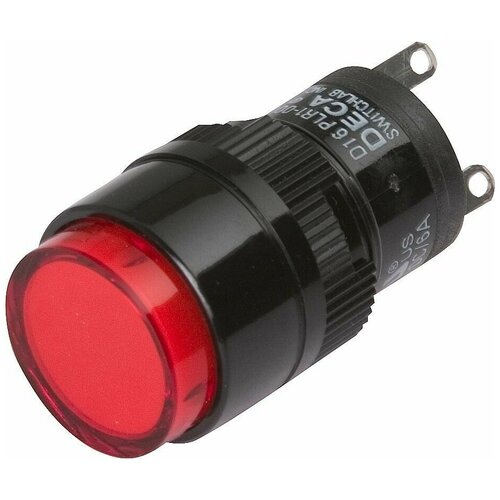 D16PLR1-000KR, Индикатор красный, LED подсветка 24VDC