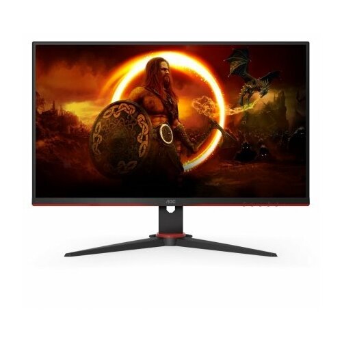 Монитор AOC Q27G2E/BK, 2560x1440, 144 Гц, *VA, черный монитор игровой aoc 24v5ce bk 23 8 черный