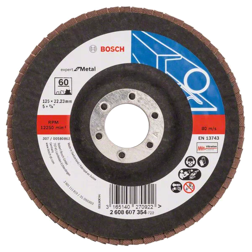 Лепестковый диск BOSCH Expert for Metal 2608607354, 1 шт.