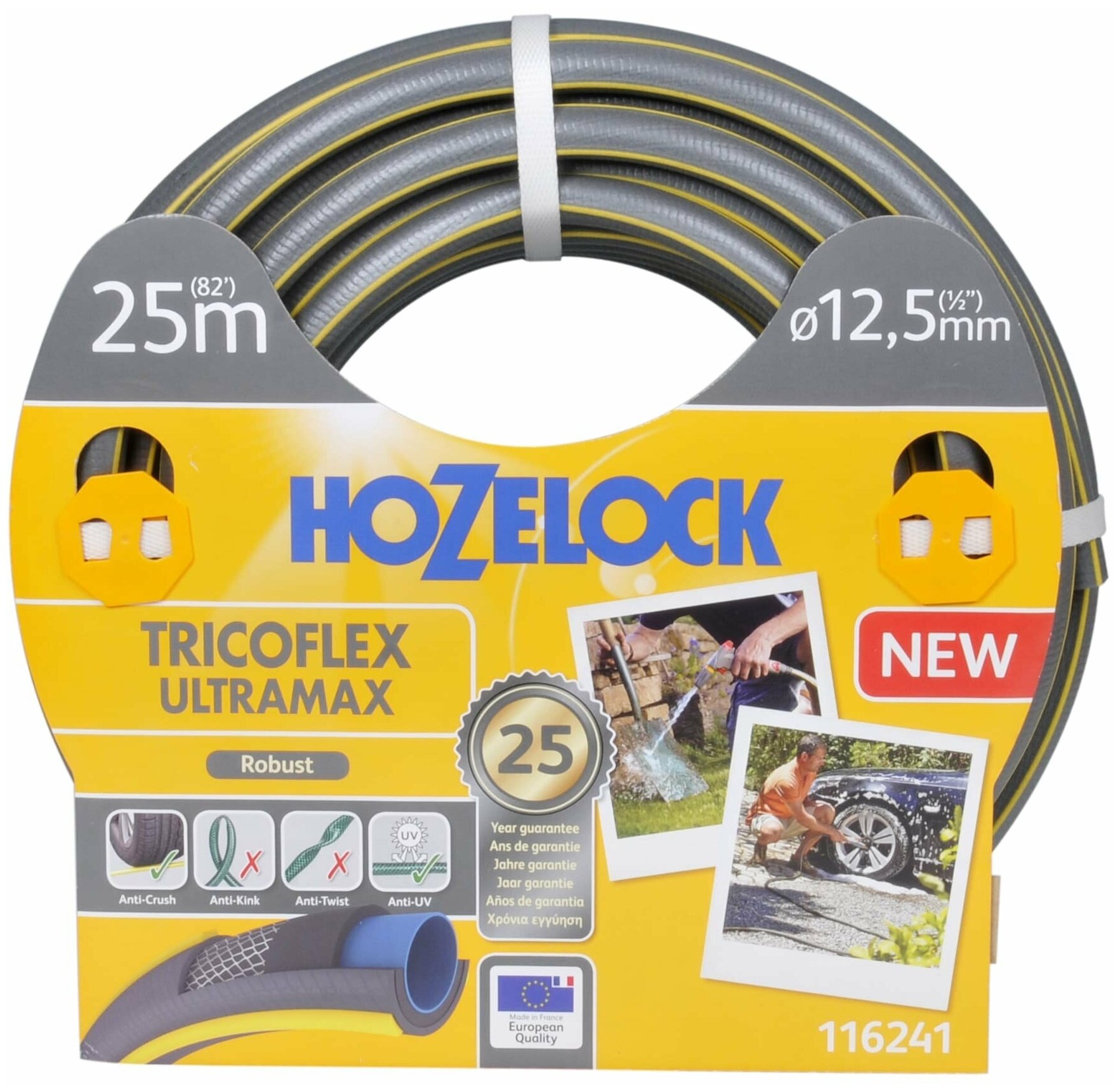 Шланг HoZelock 116241 Tricoflex Ultramax 1/2" 25 м - фотография № 11