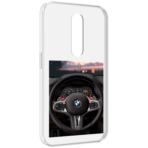 Чехол MyPads bmw 4 мужской для Motorola Moto X Force (XT1585 / XT1581) задняя-панель-накладка-бампер чехол mypads skoda шкода 4 мужской для motorola moto x force xt1585 xt1581 задняя панель накладка бампер